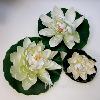 Искусственные растения Лотос S.Lotus White