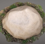 Камень 140-50 на бетонное кольцо вид сверху