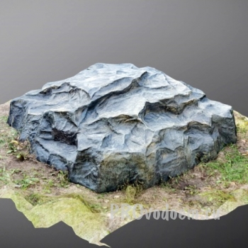 Искусственный камень на септик серии Люкс серый