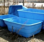 Пластиковый пруд-бассейн в наличии