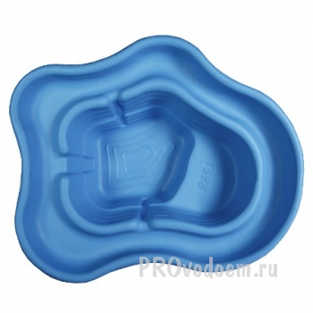 Декоративный пластиковый пруд 270 синий