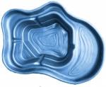 Декоративный пруд 500 синий