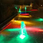 Подсветка фонтана CED 105 многоцветная
